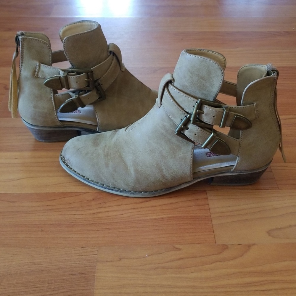 Tan Ankle Boots